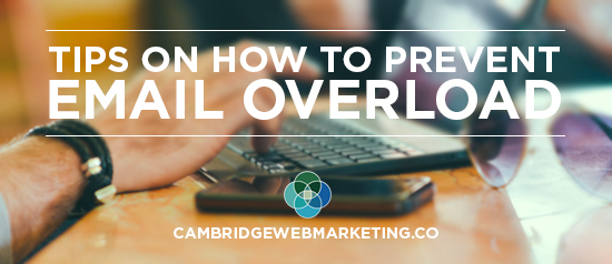 Tips on how to prevent email overload