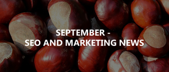 september seo and marketing news