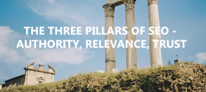 The three pillars of SEO – Authority, Relevance and Trust