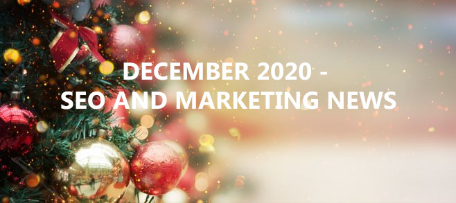 December 2020 – SEO and Marketing News